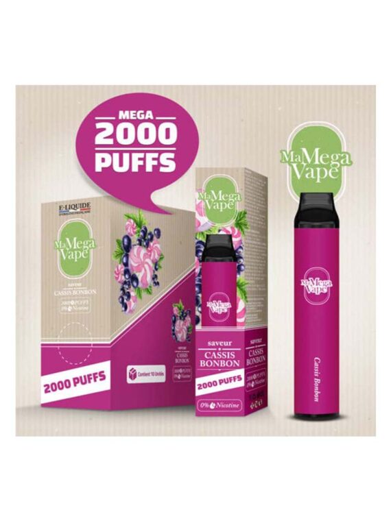 Chicha électronique jetable 2000 puffs