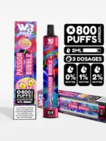 Chicha électronique jetable lumineuse White Rabbit – 800 puffs