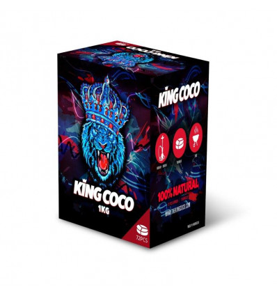 CHARBON TRIANGLE KING COCO 1KG