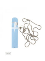 Chaîne de cou avec anneau en silicone  C01 - 20mm