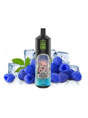 Puff Mars 9000 Blue Razz Ice 0mg - Aroma King