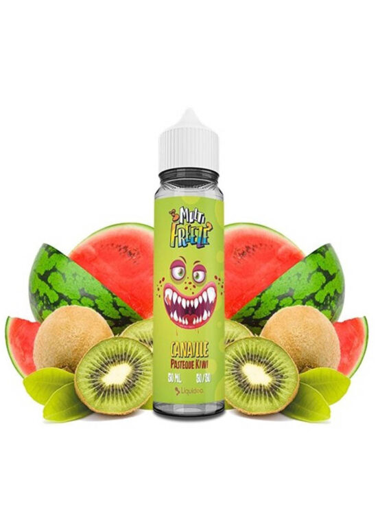 Canaille Pastèque Kiwi 0mg 50ml - Liquideo Multifreeze