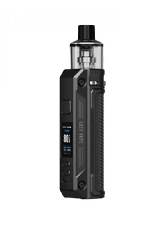 Pack Thelema Urban 80W - Lost Vape - Couleur : Black Carbon Fiber