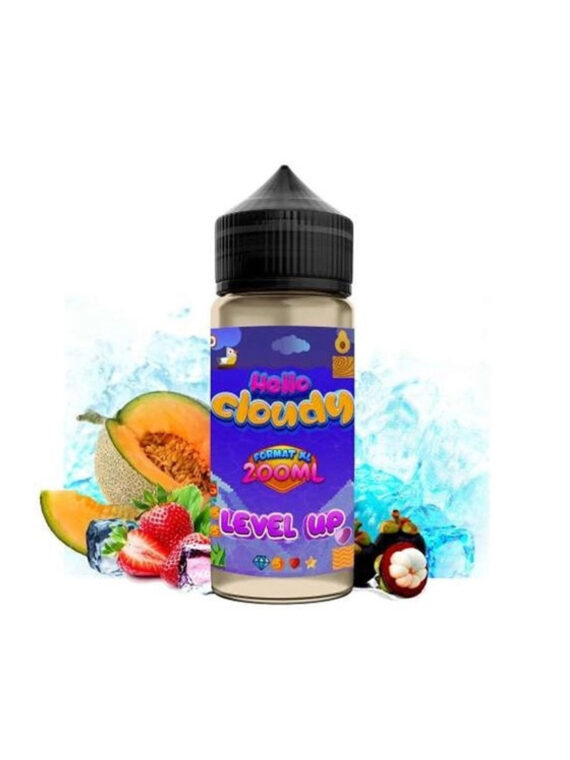 Level up 0mg 200ml +Pipette - Hello Cloudy