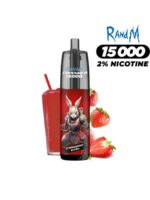 Puff 15K avec nicotine Tornado x White Rabbit – Strawberry Slush