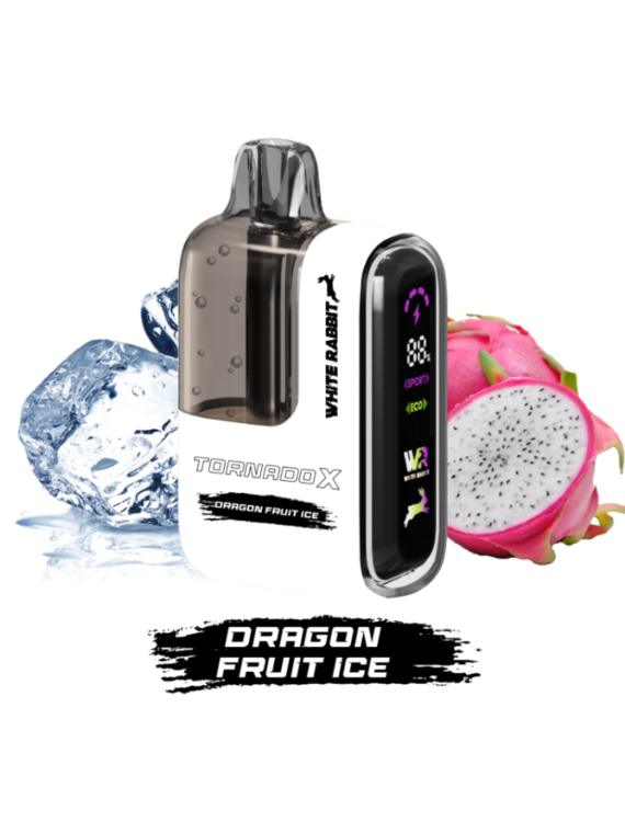 Tornado X 25000 2% by Tornado & White Rabbit 20 mg Dragon Fruit ice
