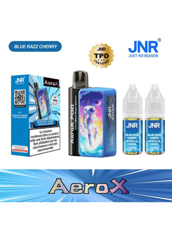 Blue Razz Cherry 32000 puffs - AeroX JNR