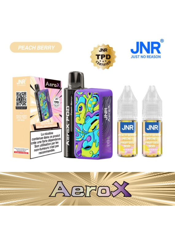Puff 32000 AeroX JNR Peach Berry