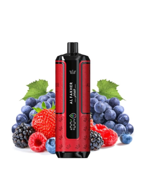 25k Hyper Max - Crown Bar by Al Fakher - Grape Berry